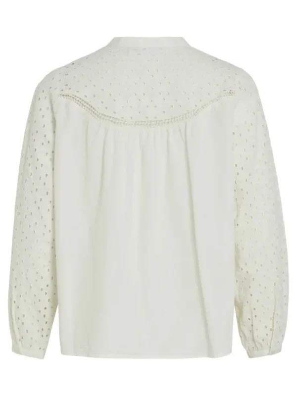 VILA Tops & T-shirts^EMBROIDERED LONG SLEEVED TOP