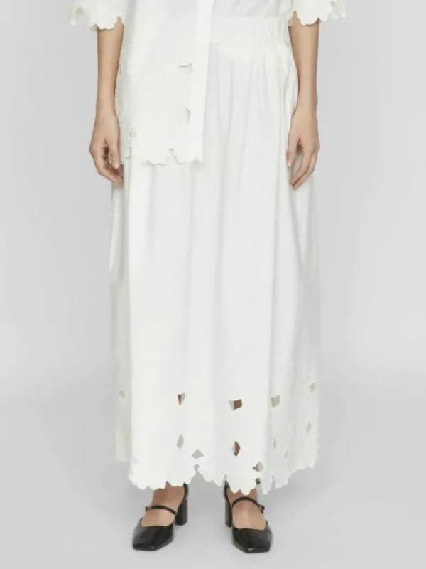 VILA Skirts^EMBROIDERED MAXI SKIRT