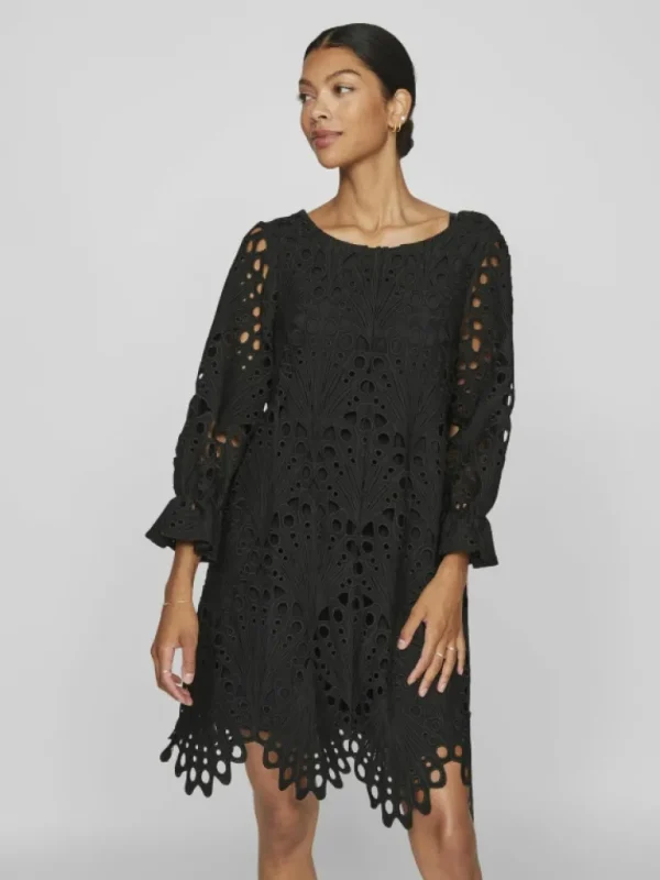 VILA Dresses^EMBROIDERED SHORT DRESS