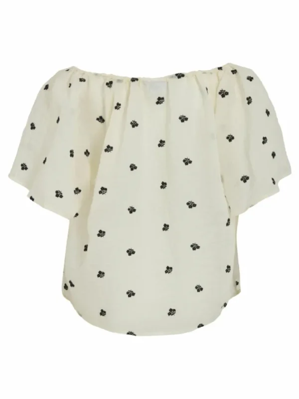 VILA Tops & T-shirts^FLORAL SHORT SLEEVED TOP