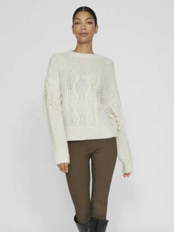 VILA Knitwear^FRINGE KNITTED PULLOVER