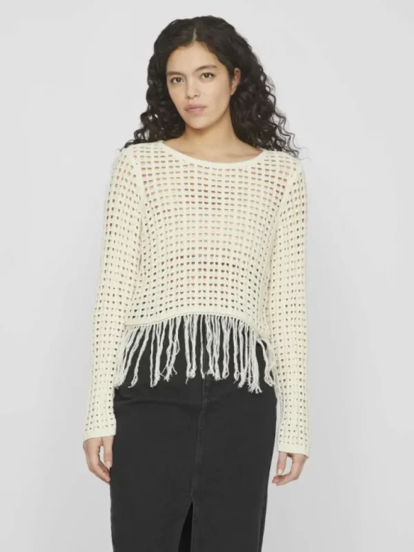 VILA Knitwear | Tops & T-shirts^FRINGE KNITTED TOP