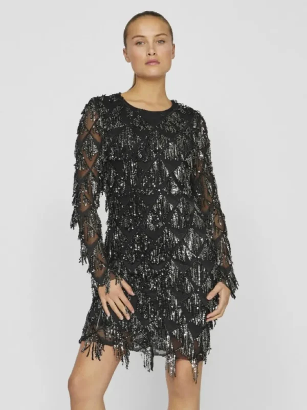 VILA Dresses^GLITTER SHORT DRESS