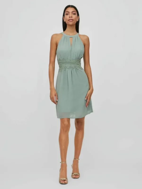 VILA Dresses^HALTER NECK MINI DRESS