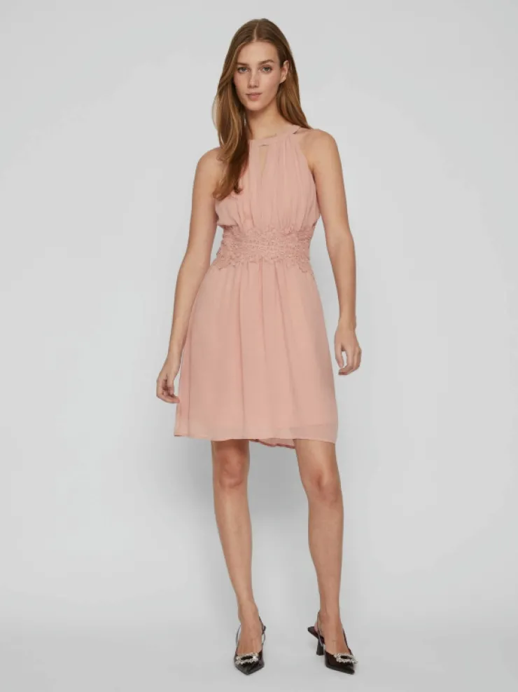 VILA Dresses^HALTER NECK MINI DRESS
