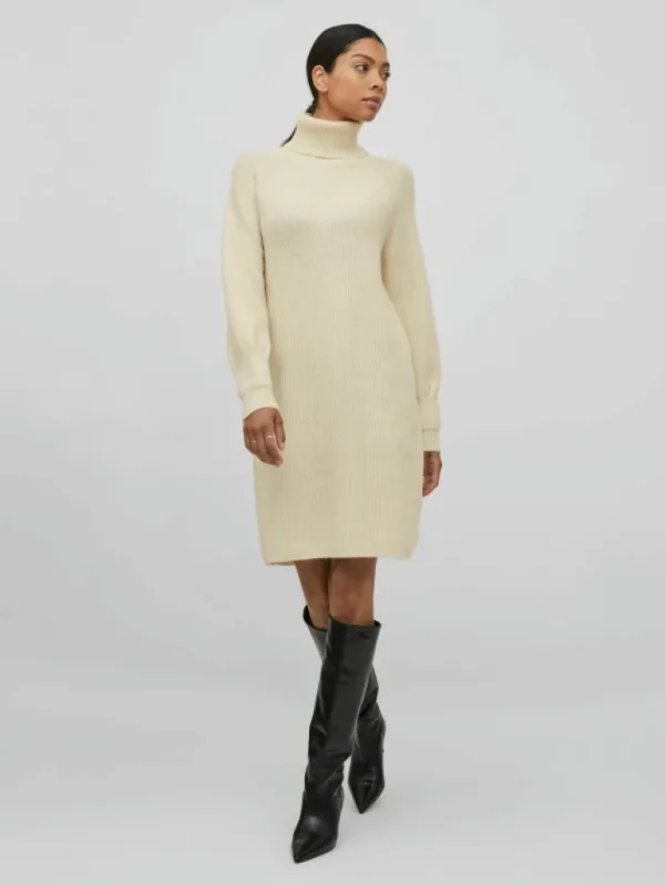 VILA Knitwear | Dresses^HIGH NECK KNITTED DRESS