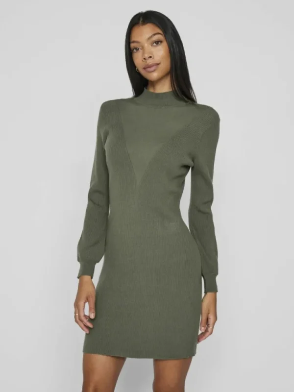 VILA Knitwear | Dresses^HIGH NECK KNITTED DRESS