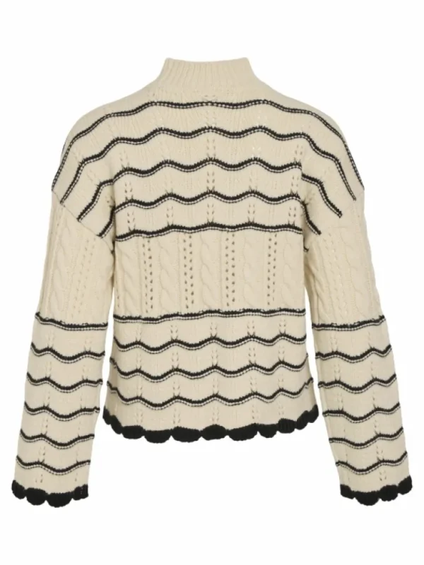 VILA Knitwear^HIGH NECK KNITTED PULLOVER