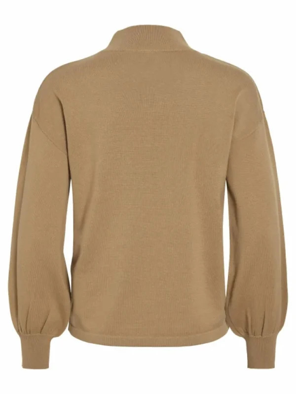 VILA Knitwear^HIGH NECK KNITTED PULLOVER