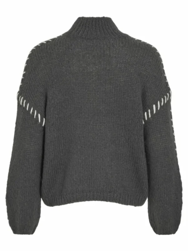 VILA Knitwear^HIGH NECK KNITTED PULLOVER