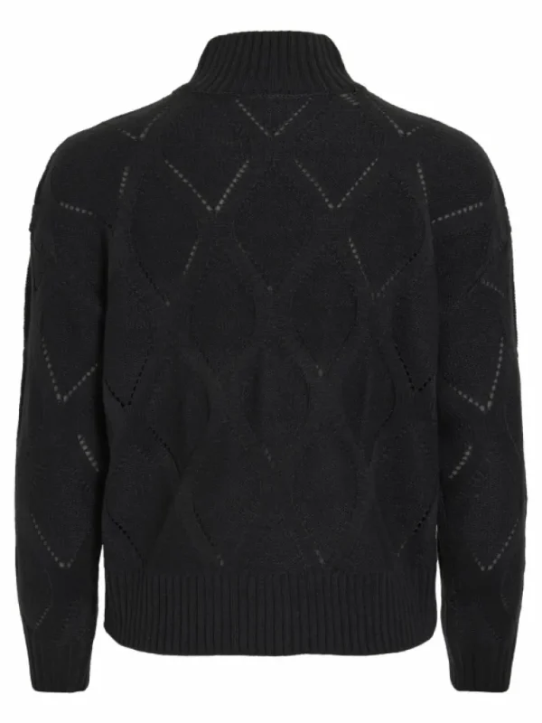 VILA Knitwear^HIGH NECK KNITTED PULLOVER