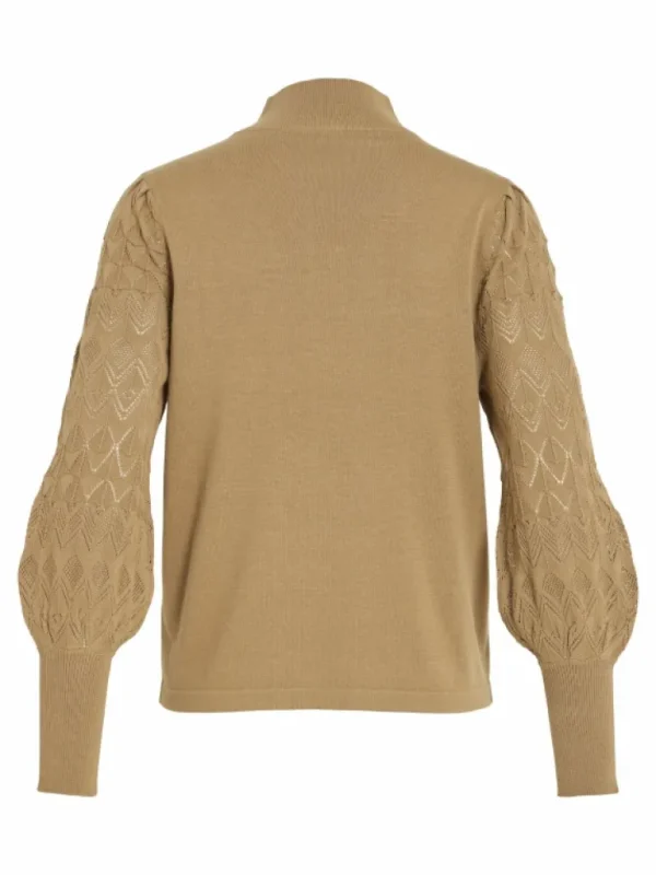 VILA Knitwear^HIGH NECK KNITTED PULLOVER