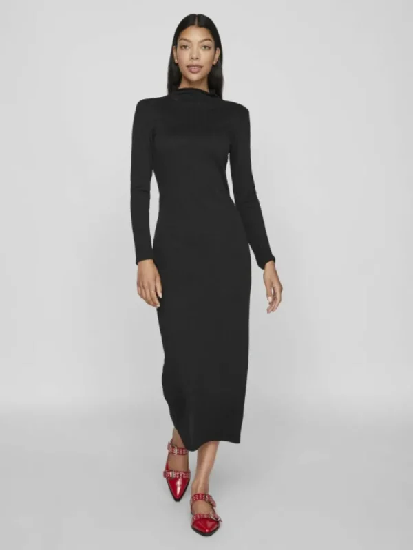 VILA Dresses^HIGH NECK MIDI DRESS