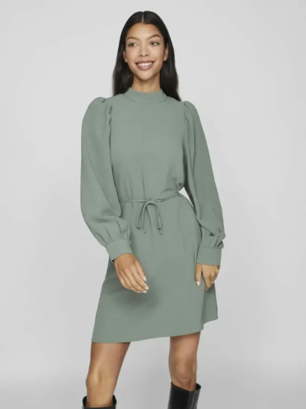 VILA Dresses^HIGH NECK SHORT DRESS