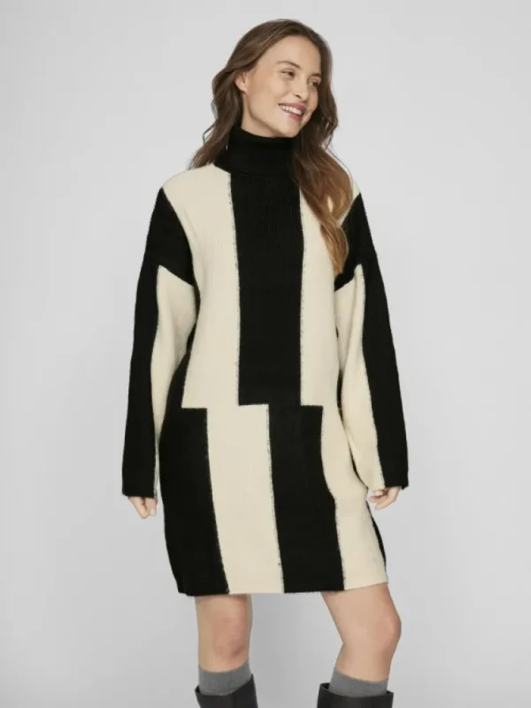 VILA Knitwear | Dresses^HIGH NECK SHORT DRESS