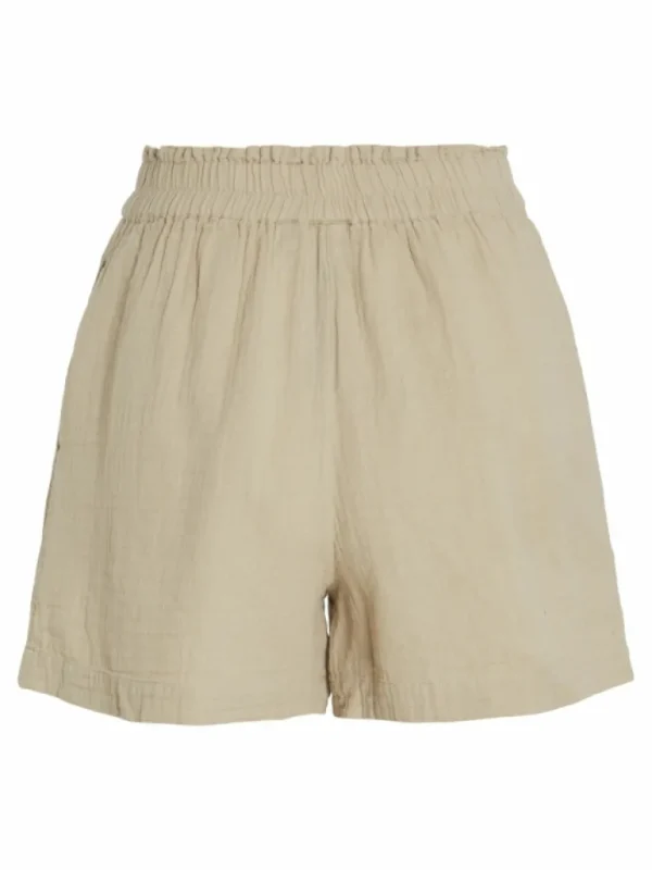 VILA Shorts^HIGH WAIST COTTON SHORTS