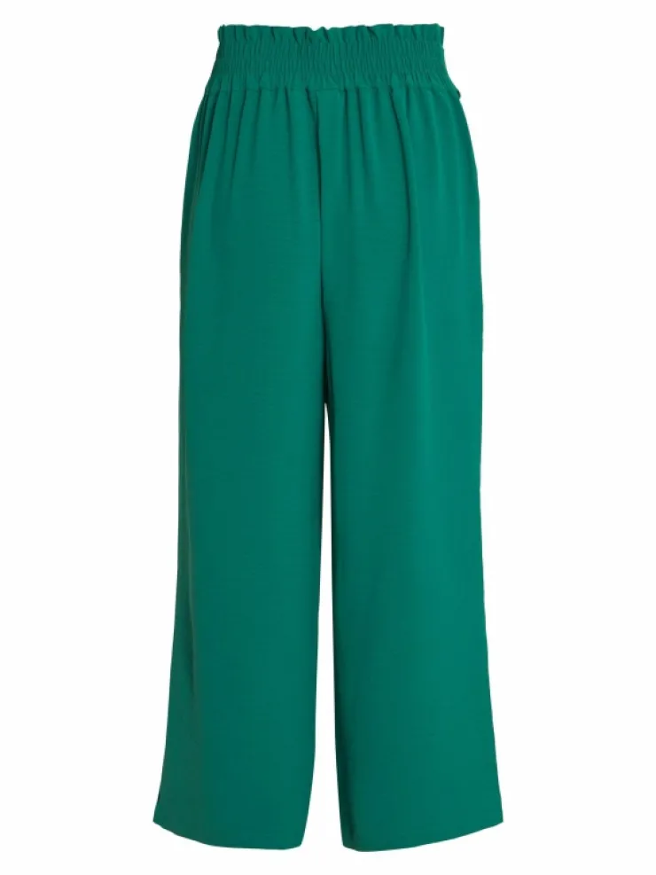 VILA Trousers & Leggings^HIGH WAIST CROPPED TROUSERS