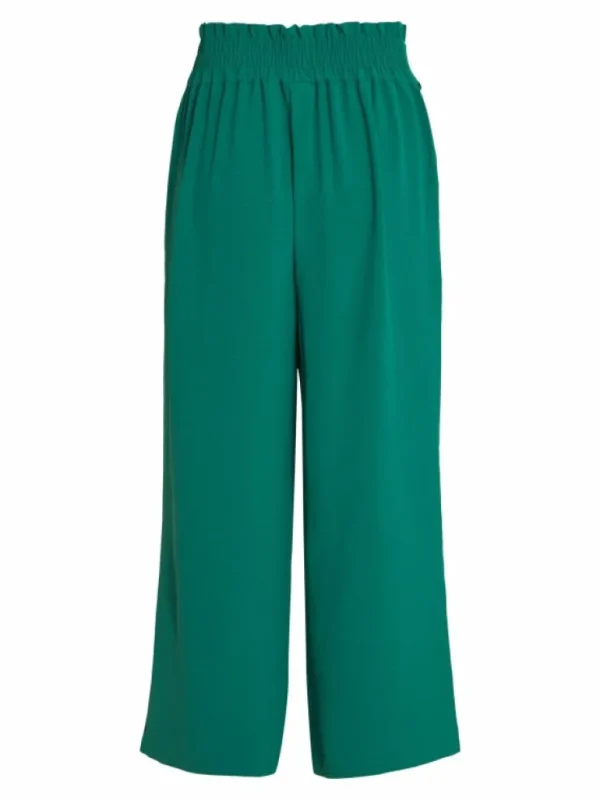 VILA Trousers & Leggings^HIGH WAIST CROPPED TROUSERS