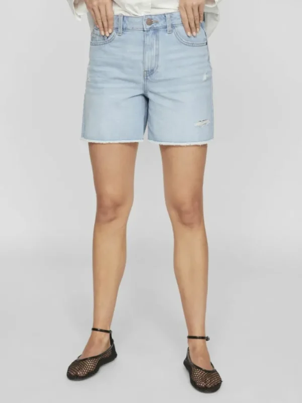VILA Shorts^HIGH WAIST DENIM SHORTS