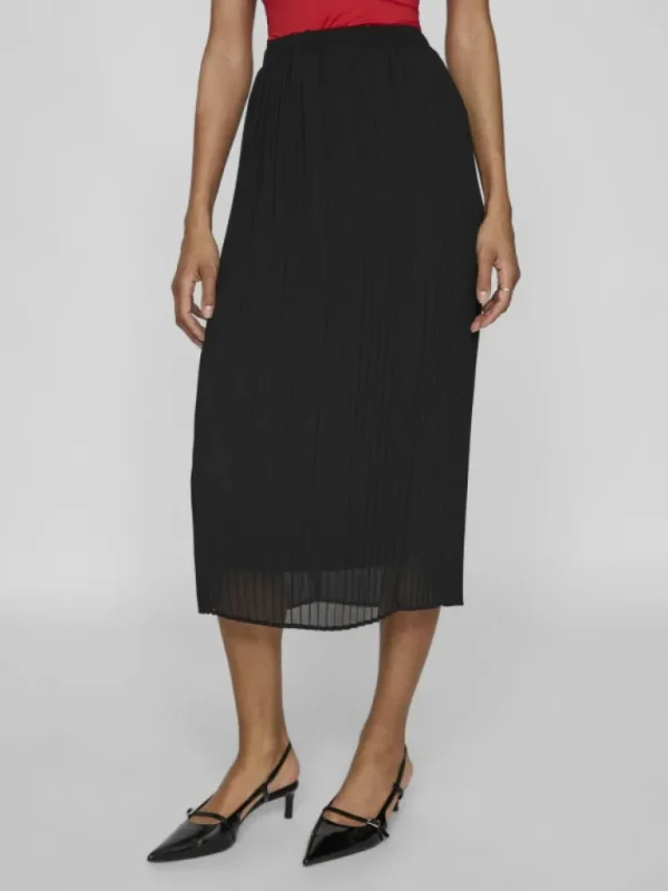 VILA Skirts^HIGH WAIST MIDI SKIRT