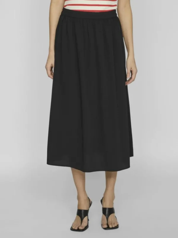 VILA Skirts^HIGH WAIST MIDI SKIRT