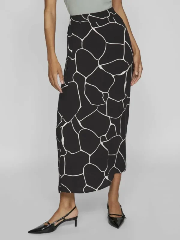VILA Skirts^HIGH WAIST MIDI SKIRT
