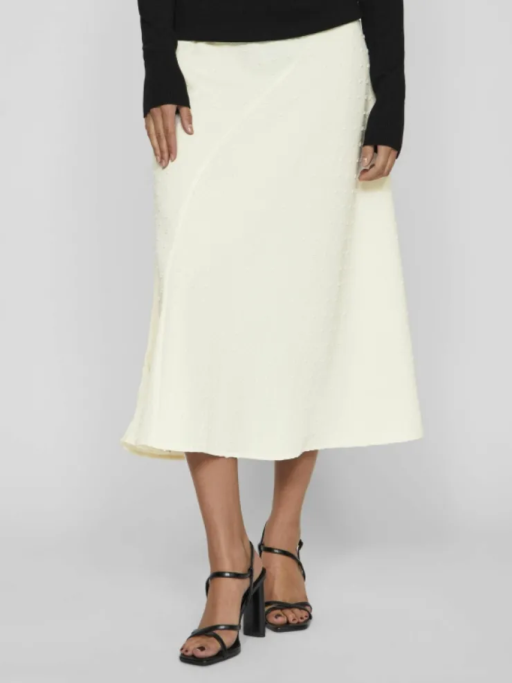VILA Skirts^HIGH WAIST MIDI SKIRT