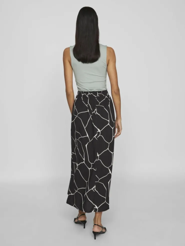 VILA Skirts^HIGH WAIST MIDI SKIRT