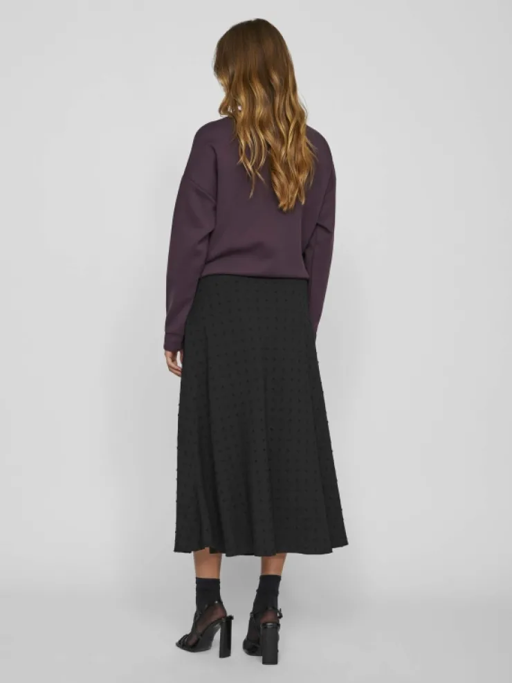 VILA Skirts^HIGH WAIST MIDI SKIRT