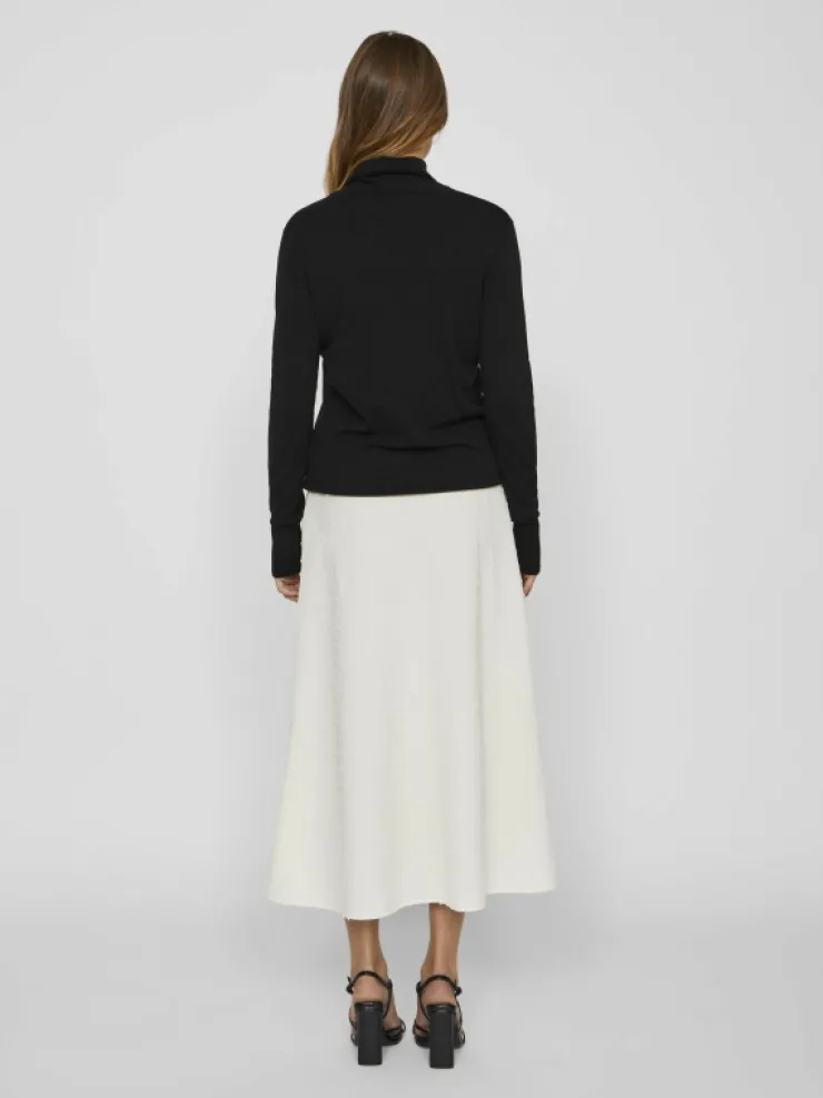 VILA Skirts^HIGH WAIST MIDI SKIRT