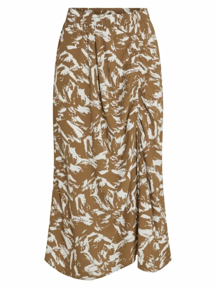 VILA Skirts^HIGH WAIST MIDI SKIRT