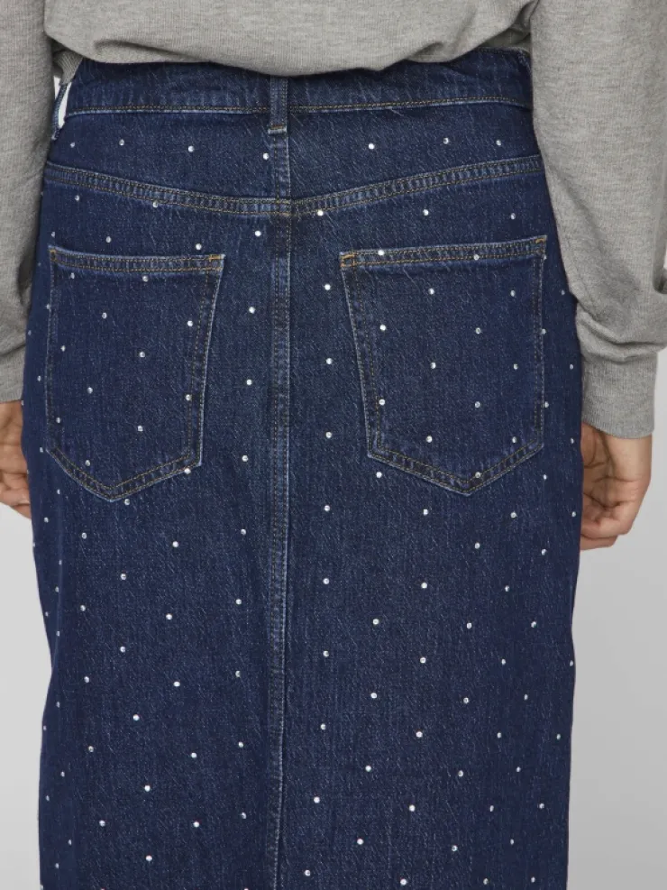 VILA Skirts^HIGH WAIST MIDI SKIRT