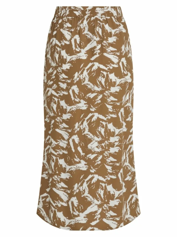 VILA Skirts^HIGH WAIST MIDI SKIRT