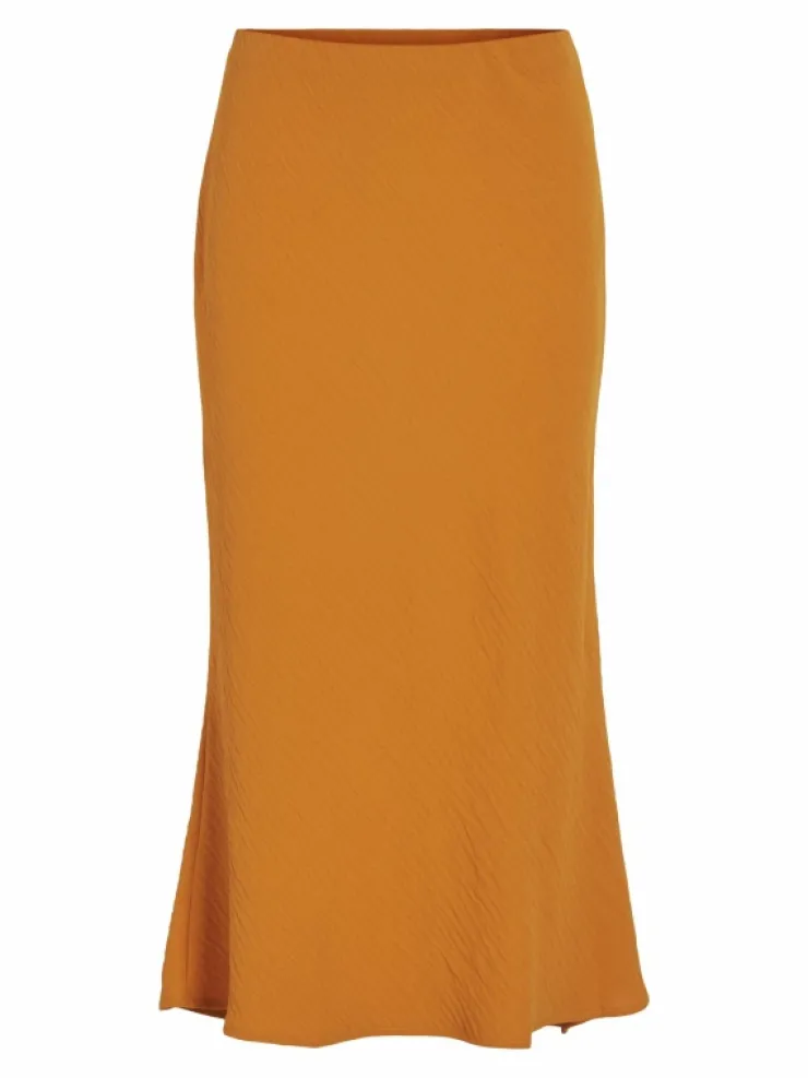 VILA Skirts^HIGH WAIST MIDI SKIRT
