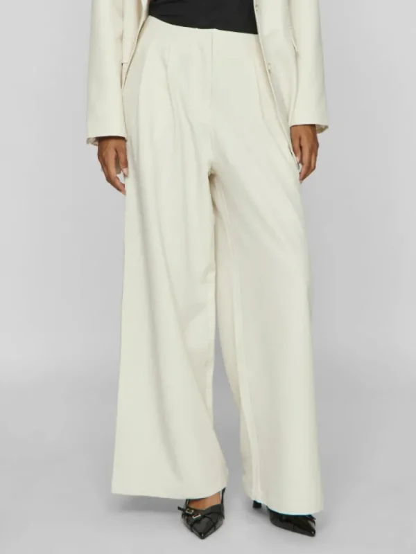 VILA Trousers & Leggings | Blazers & Suits^HIGH WAIST TROUSERS