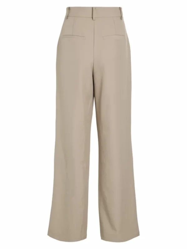 VILA Trousers & Leggings | Blazers & Suits^HIGH WAIST WIDE-LEG TROUSERS