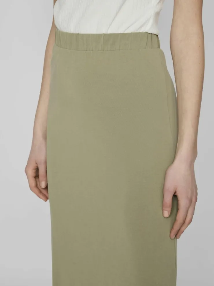 VILA Skirts^HIGH WAISTED MIDI SKIRT