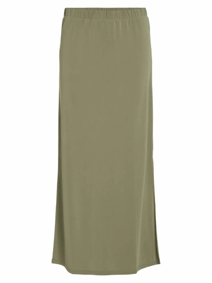 VILA Skirts^HIGH WAISTED MIDI SKIRT