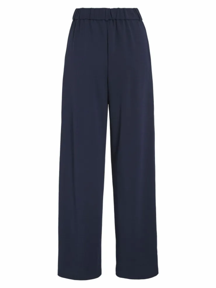 VILA Trousers & Leggings | Blazers & Suits^HIGH WAISTED WIDE-LEG TROUSERS