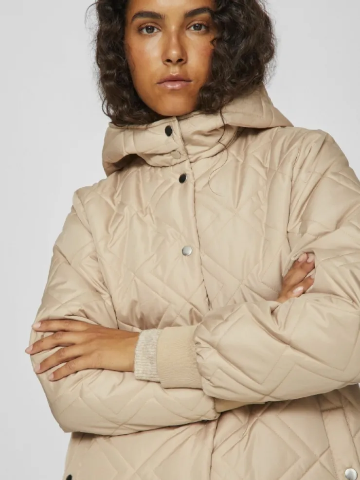 VILA Jackets & Coats^HOODED COAT