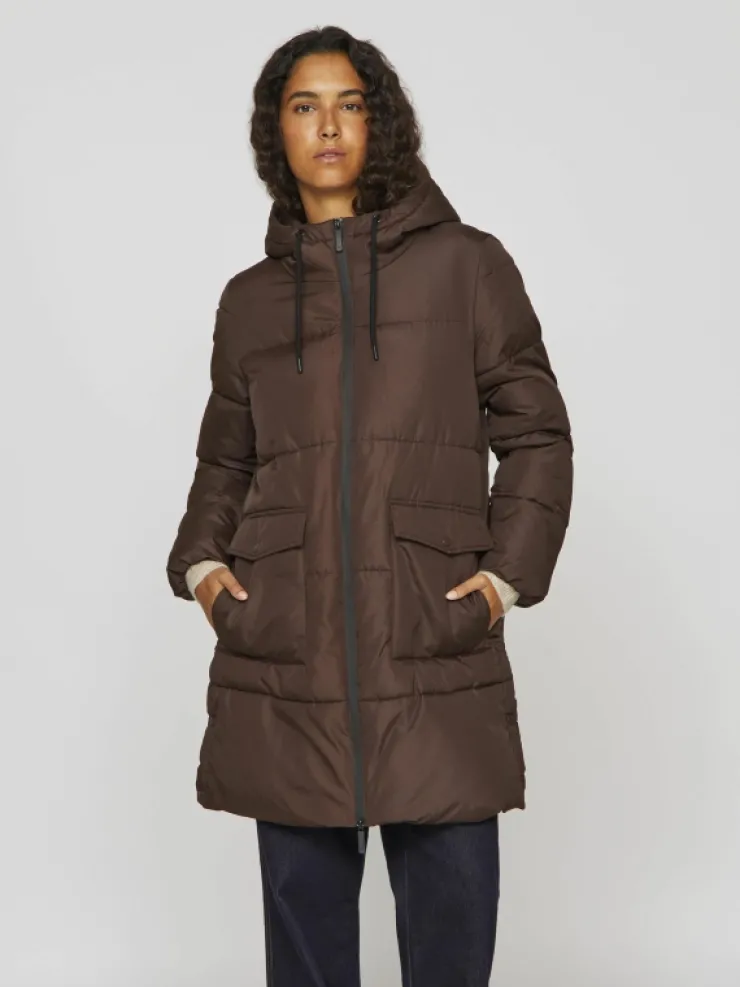VILA Jackets & Coats^HOODED PUFFER COAT