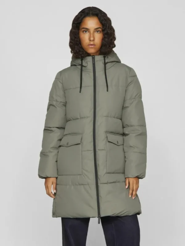 VILA Jackets & Coats^HOODED PUFFER COAT