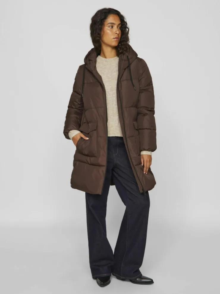 VILA Jackets & Coats^HOODED PUFFER COAT