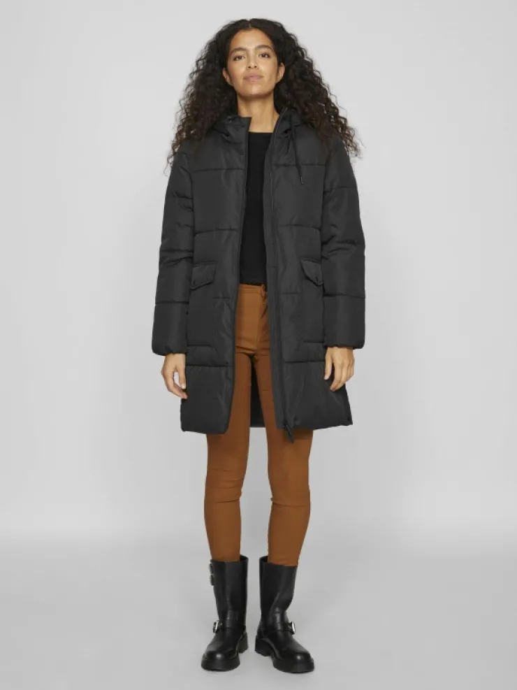 VILA Jackets & Coats^HOODED PUFFER COAT