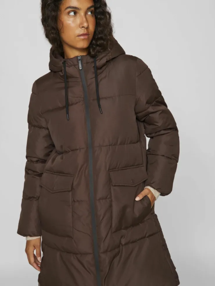VILA Jackets & Coats^HOODED PUFFER COAT