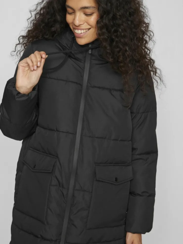 VILA Jackets & Coats^HOODED PUFFER COAT