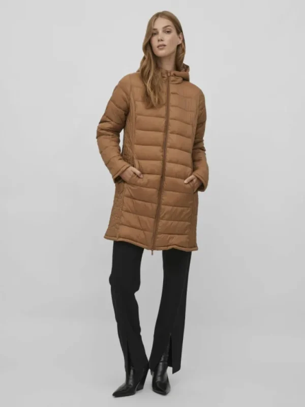 VILA Jackets & Coats^HOODED QUILTED COAT