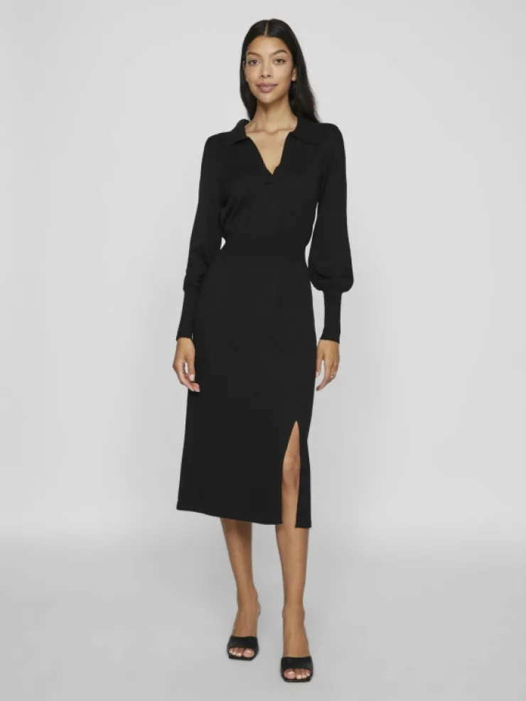 VILA Dresses^KNITTED MIDI DRESS