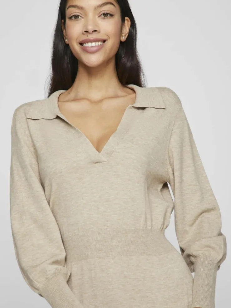 VILA Dresses^KNITTED MIDI DRESS