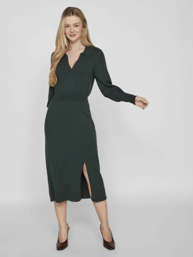VILA Knitwear | Dresses^KNITTED MIDI DRESS